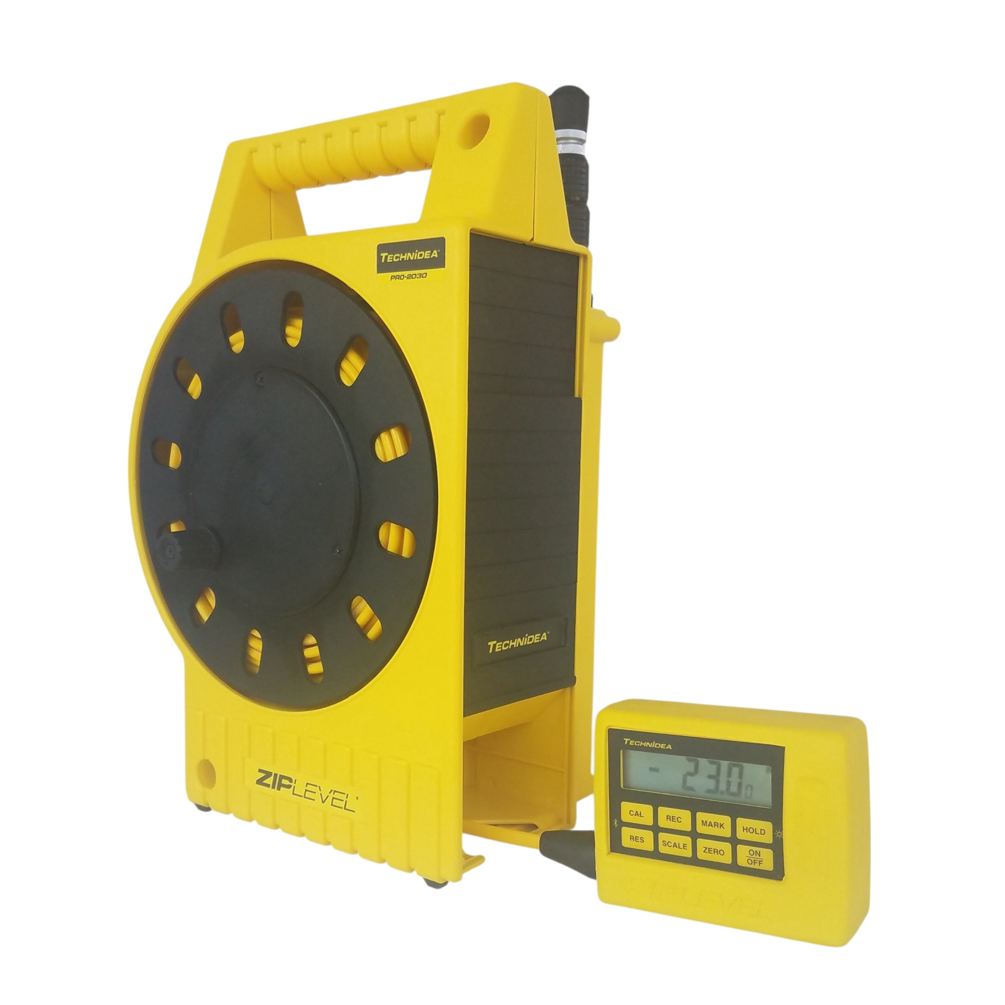 ZIPLevel PRO-2030 High Precision Altimeter — 100ft. Cord, Bluetooth, Display Backlight, Unipod, Protective Boot, Model# ZLP-2030